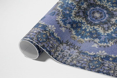 Vinyl teppich läufer Traditionelles nahöstliches Blau