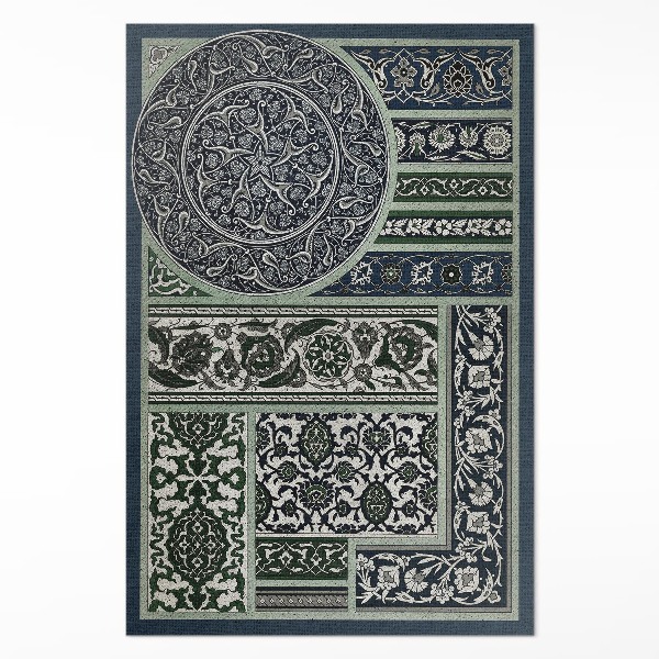 Pvc teppich Ornamentales Muster von Albert Racinet