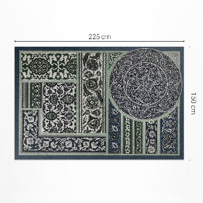 Pvc teppich Ornamentales Muster von Albert Racinet