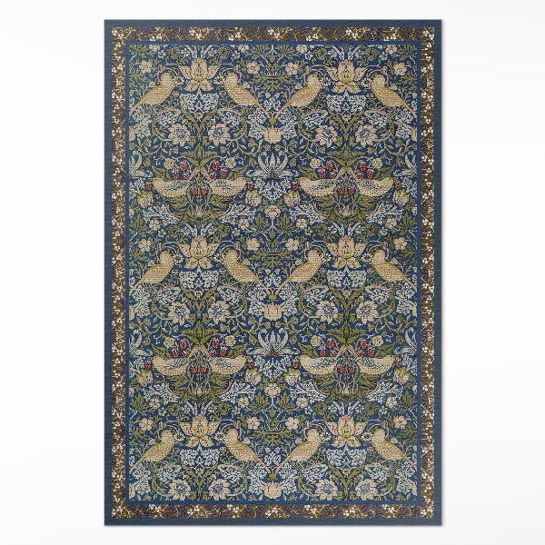 Teppich pvc William Morris Erdbeerdieb