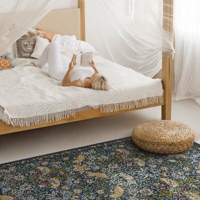 Teppich pvc William Morris Erdbeerdieb