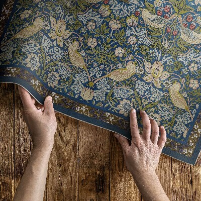 Teppich pvc William Morris Erdbeerdieb