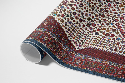 Teppich auf pvc Ornamentales Muster mit Details