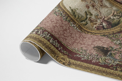 Teppich auf pvc Polychromie Albert Racinet