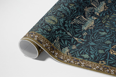 Teppich pvc Vogel auf einem Feld von William Morris