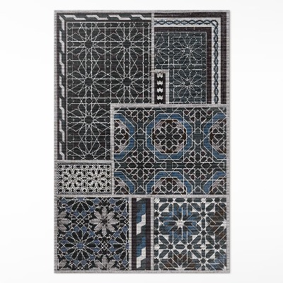 Teppich auf pvc Albert Racinets historische Moschee