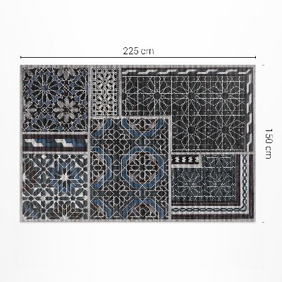 Teppich auf pvc Albert Racinets historische Moschee