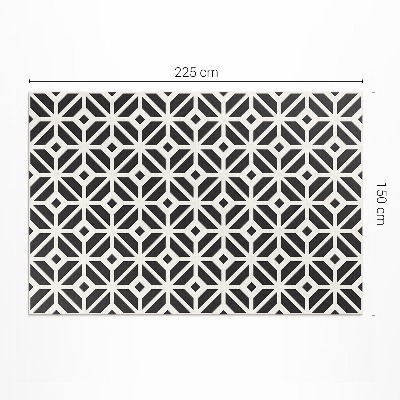 Teppich pvc Regelmäßiges Kachelmosaik