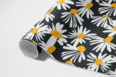 Pvc teppich Gemaltes Gänseblümchen Feld Blumen