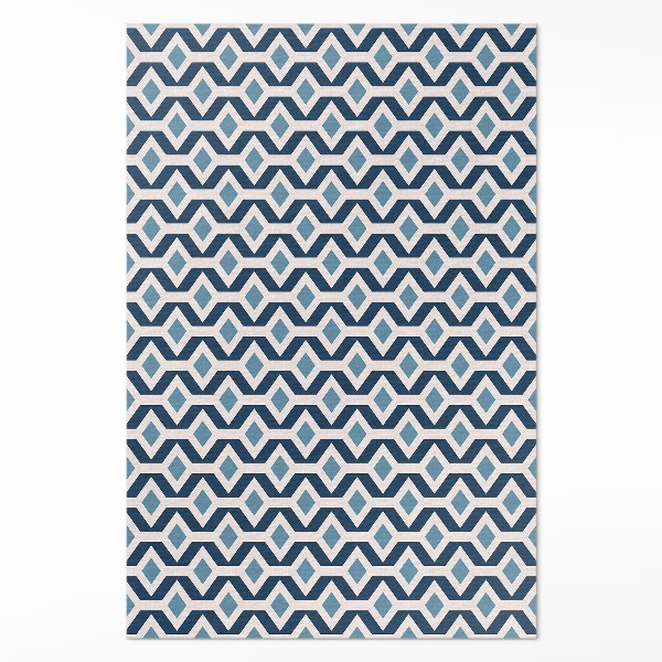 Pvc teppich Geometrisches Schablonenmuster