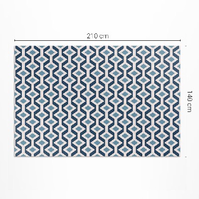 Pvc teppich Geometrisches Schablonenmuster