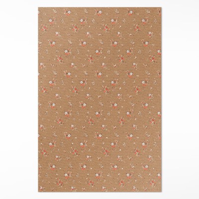 Vinyl teppich Kleine Feldblumen im Boho-Vintage-Stil