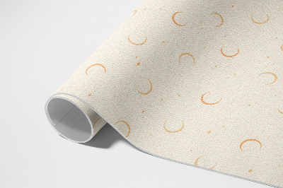 Teppich pvc Kleine Monde und Sterne Boho-Kosmos