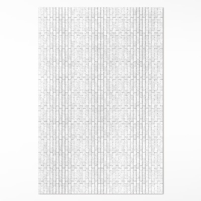 Pvc teppich Heller Ziegelstein elegantes Mosaik