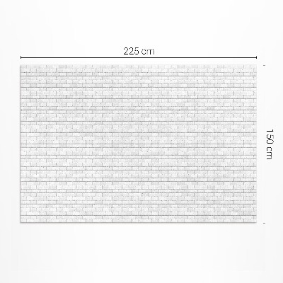 Pvc teppich Heller Ziegelstein elegantes Mosaik