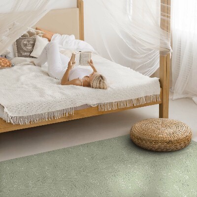 Teppich auf pvc Subtile Zweige Blätter im Boho-Stil