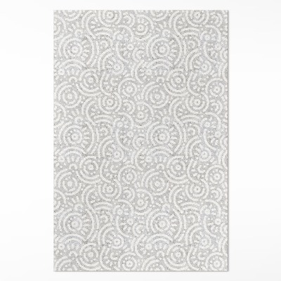 Pvc teppich Abstrakte orientalische Formen Boho-Linien