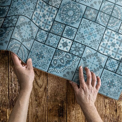 Vinyl teppich läufer Dekorative unregelmäßige Mosaikfliesen