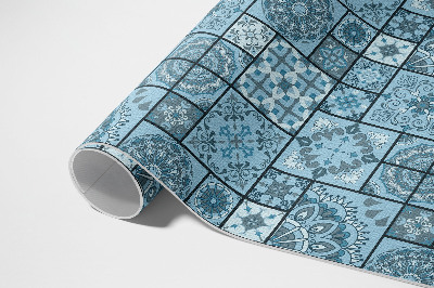 Vinyl teppich läufer Dekorative unregelmäßige Mosaikfliesen