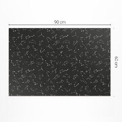 Vinyl teppich Sternkonstellationen Horoskop Tierkreis Kosmos