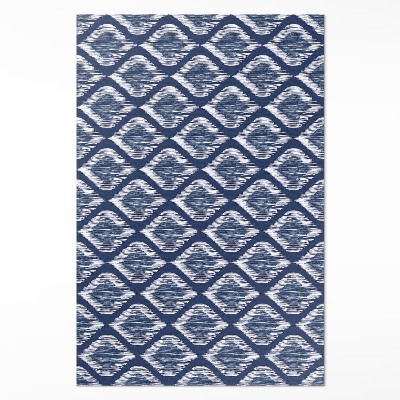 Teppich auf pvc Elegantes Muster aus Stoffimitat