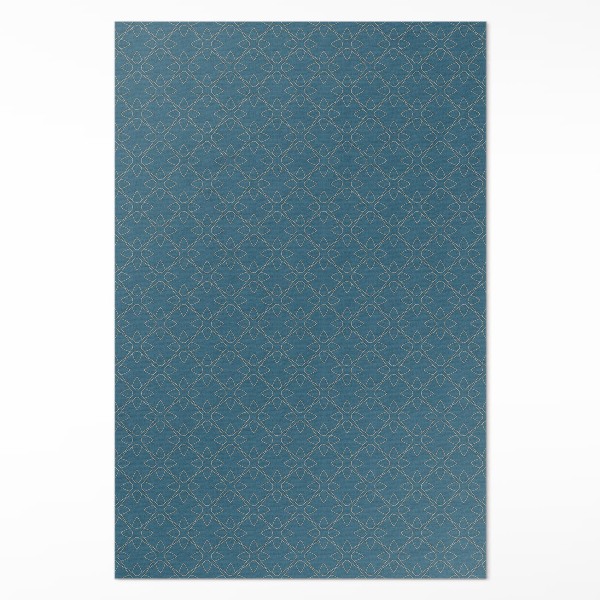 Pvc teppich Zartes Ornament regelmäßiges Muster