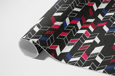 Teppich auf pvc Modernes Design trendiges geometrisches Muster