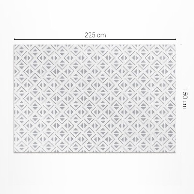 Vinyl teppich Geometrisches minimalistisches Muster