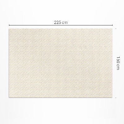 Pvc teppich Feines Parkett minimalistisches Fischgrätenmuster