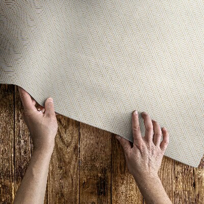 Pvc teppich Feines Parkett minimalistisches Fischgrätenmuster