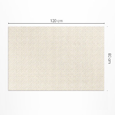 Pvc teppich Feines Parkett minimalistisches Fischgrätenmuster