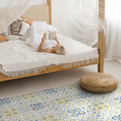 Teppich pvc Spanische Mosaik gemusterte Fliesen