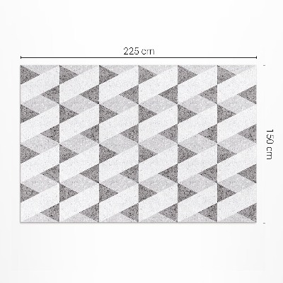 Vinyl teppich Geometrische Steinfliesen