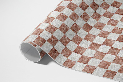Pvc teppich Marmor Schachbrettmuster Steinmosaik