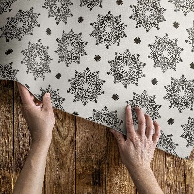 Pvc teppich Kleine Mandalas orientalisches Boho-Muster