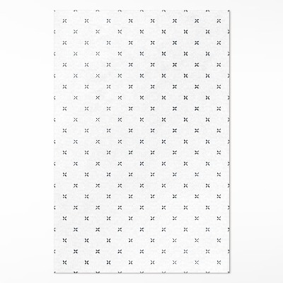 Vinyl teppich läufer Minimalistisches Boho-Muster