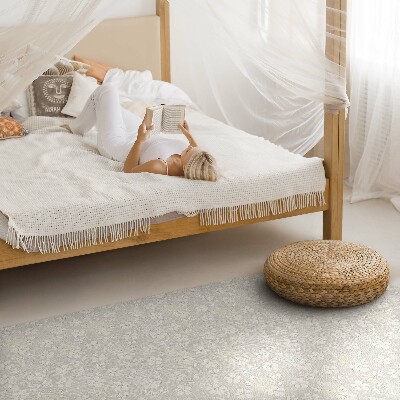 Teppich pvc Zartes Feld Wiese kleine Blumen Boho
