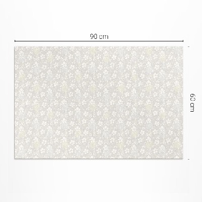 Teppich pvc Zartes Feld Wiese kleine Blumen Boho