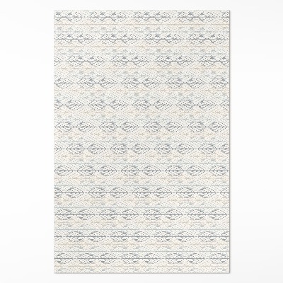 Teppich auf pvc Regelmäßige Blätter orientalisches Boho-Muster