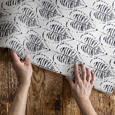 Teppich pvc Boho Blätter regelmäßiges Muster