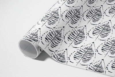 Teppich pvc Boho Blätter regelmäßiges Muster