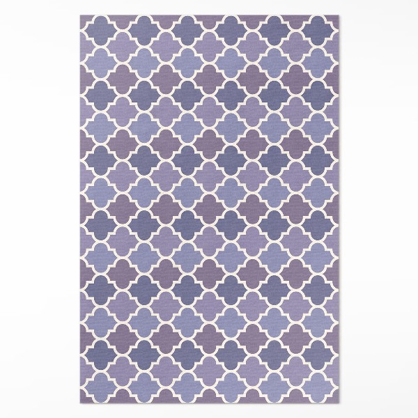 Teppich auf pvc Stilvolle Fliesen elegantes Mosaik