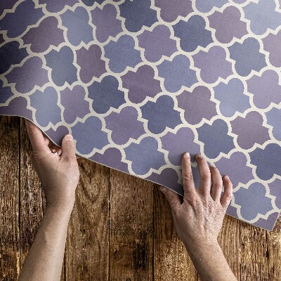 Teppich auf pvc Stilvolle Fliesen elegantes Mosaik