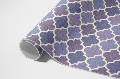 Teppich auf pvc Stilvolle Fliesen elegantes Mosaik