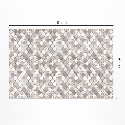 Vinyl teppich Modische Stein Mosaik stilvolle Fliesen