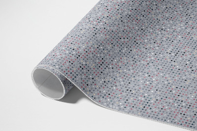Vinyl teppich läufer Bunte Punkte retro Details