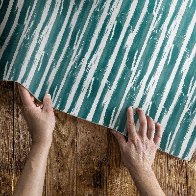 Vinyl teppich Abstraktes Muster gemalte Linien