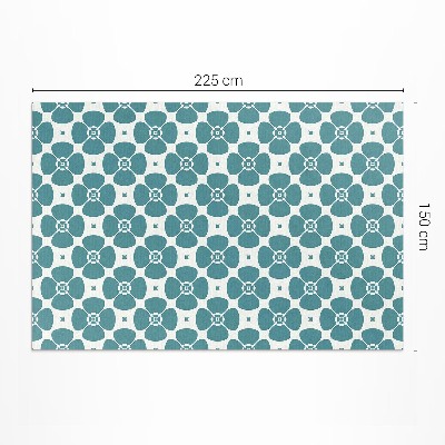 Pvc teppich Florales Kachelmuster