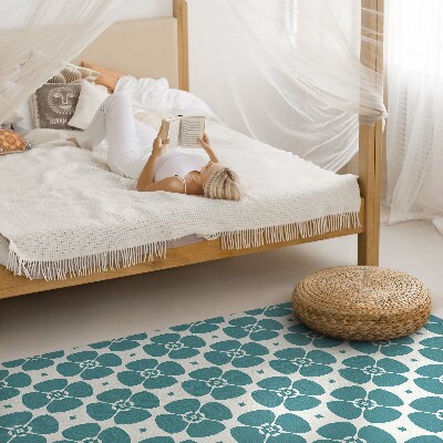 Pvc teppich Florales Kachelmuster