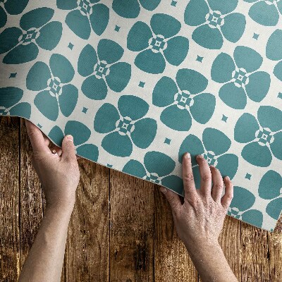 Pvc teppich Florales Kachelmuster